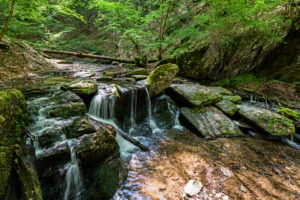 Wasserfall in der Ehrbachklamm Wasserfall in der Ehrbachklamm